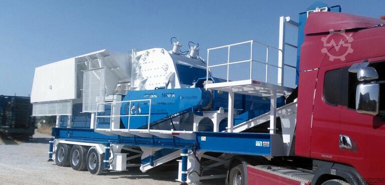 Recycling Plant Mobile Impact Crusher General Makina GNR PDK01