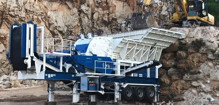Recycling Plant Mobile Impact Crusher General Makina GNR PDK01
