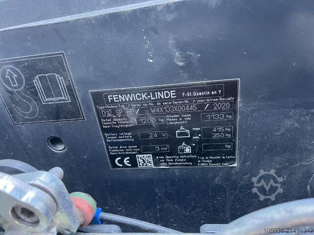 Fahrerstandstapler Linde D12SP