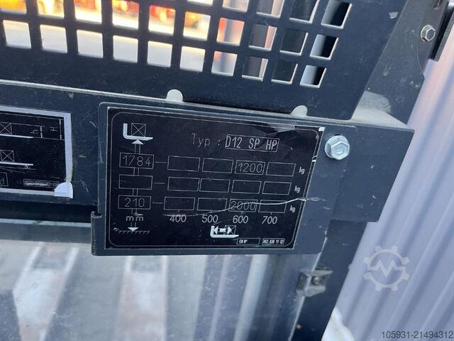 Fahrerstandstapler Linde D12SP