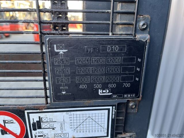 Deichselstapler Linde D10