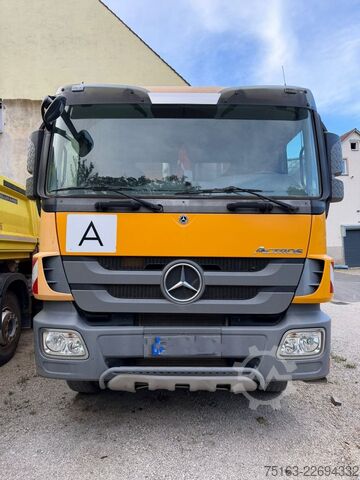 Kipper LKW MERCEDES-BENZ Actros 4141 K 8x4 4 Achs Muldenkipper Carnehl De