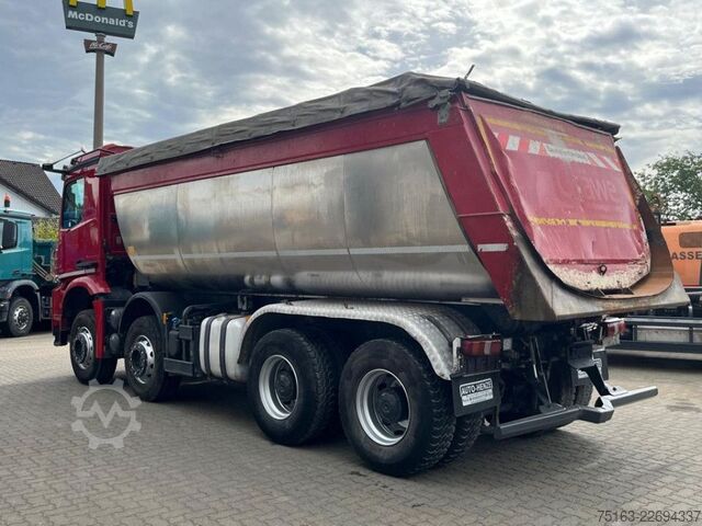 Tipper truck MERCEDES-BENZ Arocs 3245 K 4 Achs Muldenkipper Meiller Thermo
