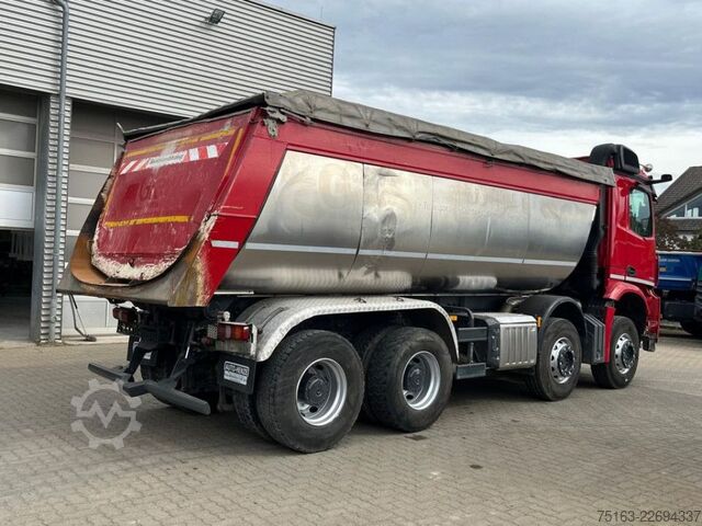 Tipper truck MERCEDES-BENZ Arocs 3245 K 4 Achs Muldenkipper Meiller Thermo