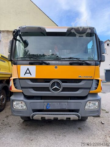 Tipper truck MERCEDES-BENZ Actros 4141 K 8x4 4 Achs Muldenkipper Carnehl De