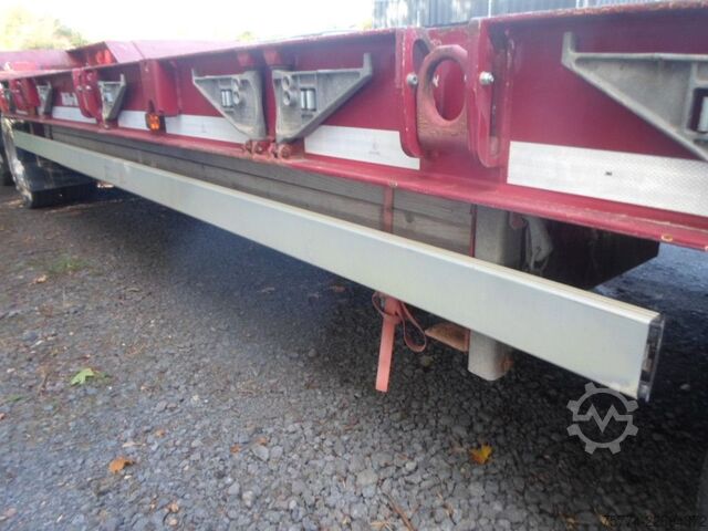 Low loader trailer MÜLLER-MITTELTAL T 4/ Tieflader 4 Achser