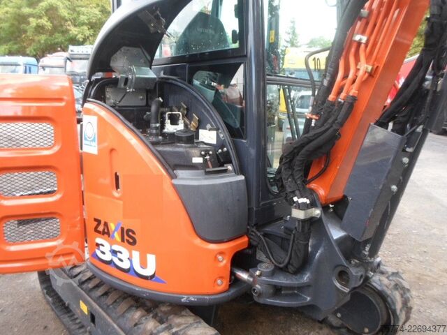 Mini excavator HITACHI ZX 33 U-6-CLR