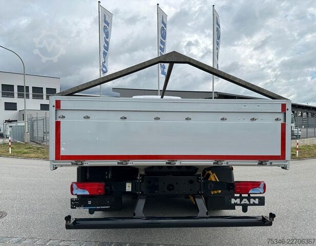 LKW mit Pritsche & Plane MAN TGS 26.360 LL/Pritsche 7,10 m/Lenkachse/ 108 tkm