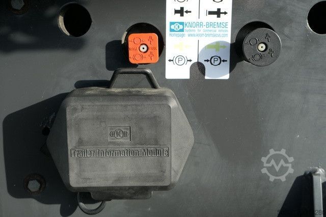 Kipper Auflieger BBKraft KI 7.5, Stahl, Hardox, 25m³, Luft-Lift