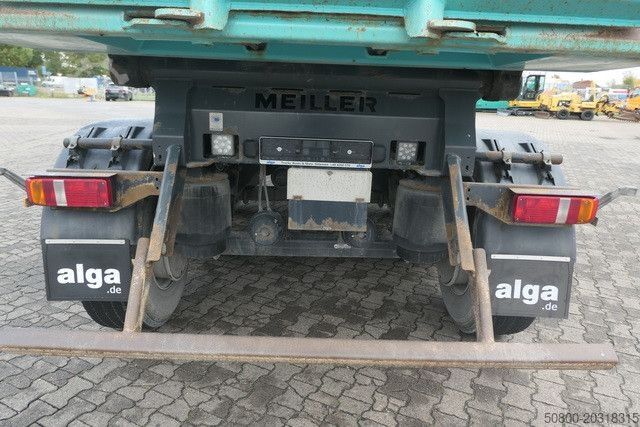 Kipper Auflieger MEILLER MHPS 12/27 NOSS1, Stahl, 26m³, BPW, Luft-Lift