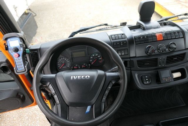 Skip truck IVECO 160 E EuroCargo 4x2, VDL P-10, teleskop., Funk