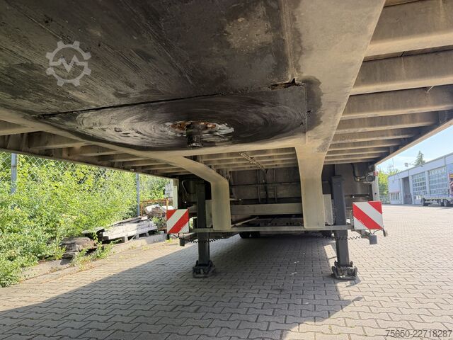 Low loader semitrailer Humbaur HTS30  3 Achs Satteltieflader, wenig benutzt