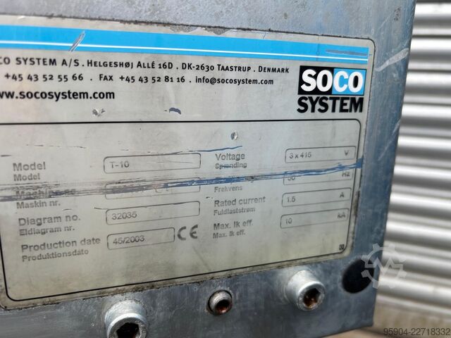 Soco Kartonverschließer / Kartonverschließmaschine Soco Case Sealer / Box Taper T10