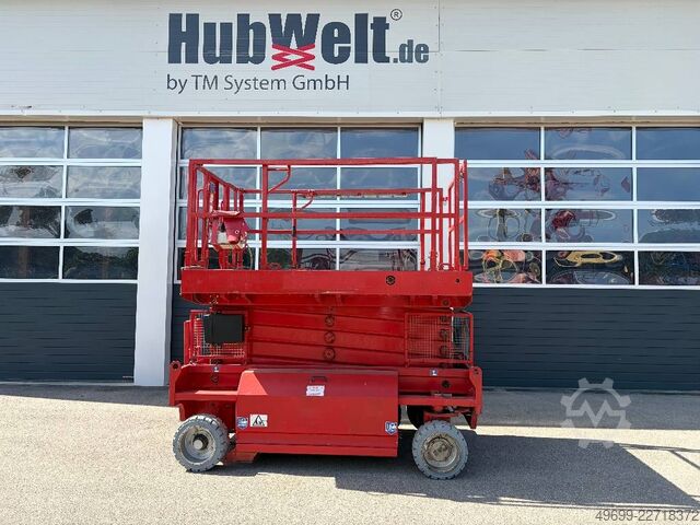 Scissor lift HAB S125-16E2WD 12,50m Scherenarbeitsbühne