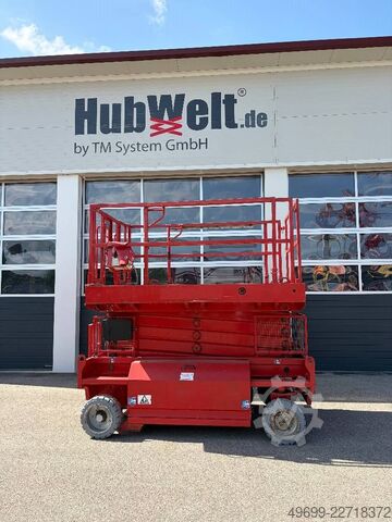 Scissor lift HAB S125-16E2WD 12,50m Scherenarbeitsbühne