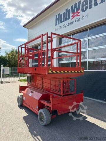 Scissor lift HAB S125-16E2WD 12,50m Scherenarbeitsbühne