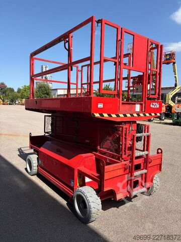 Scissor lift HAB S125-16E2WD 12,50m Scherenarbeitsbühne
