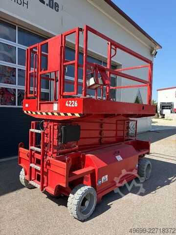 Scissor lift HAB S125-16E2WD 12,50m Scherenarbeitsbühne