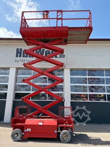 Scissor lift HAB S125-16E2WD 12,50m Scherenarbeitsbühne