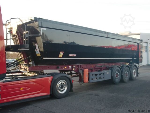 Kipper Auflieger KEMPF SKM 36/3 ALU 37m³ Lift Teflon