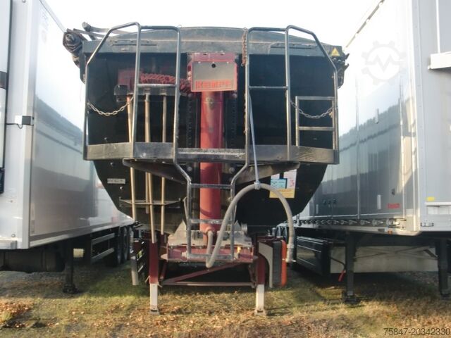 Kipper Auflieger KEMPF SKM 36/3 ALU 37m³ Lift Teflon