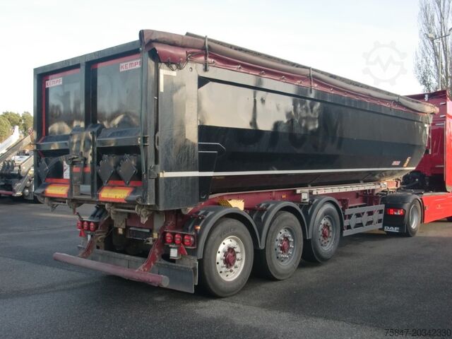 Kipper Auflieger KEMPF SKM 36/3 ALU 37m³ Lift Teflon