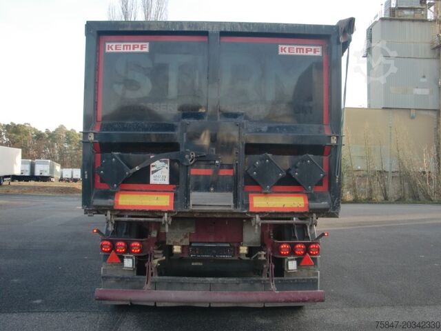 Kipper Auflieger KEMPF SKM 36/3 ALU 37m³ Lift Teflon