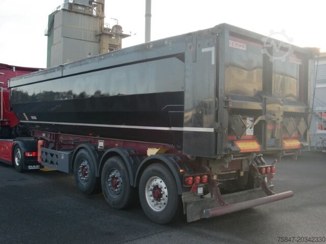 Kipper Auflieger KEMPF SKM 36/3 ALU 37m³ Lift Teflon