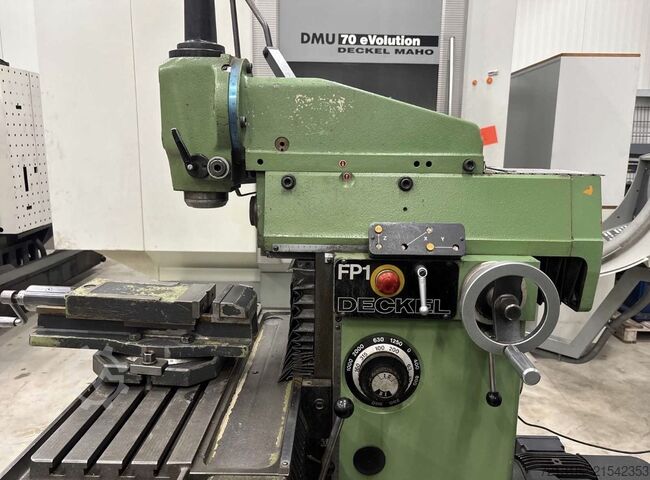 Universalfräsmaschine Deckel FP 1 Aktiv