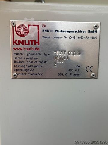 Werkzeugschleifmaschine Knuth Universal Schleif- u. Drehmaschine Multi Grind 102781