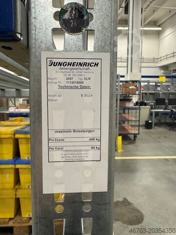 Palettendurchlaufregal Jungheinrich DLR Durchlaufregal