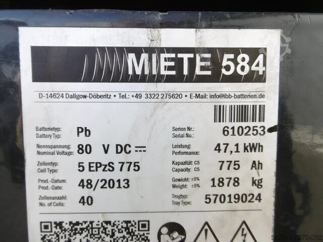 Elektro-Gabelstapler 4-Rad STILL RX 60-30L/6354 2014