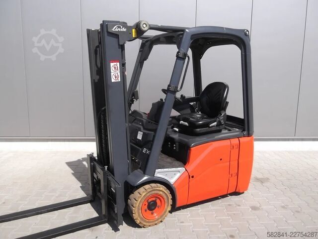 Elektro-Gabelstapler 3-Rad LINDE E 14-01 2009