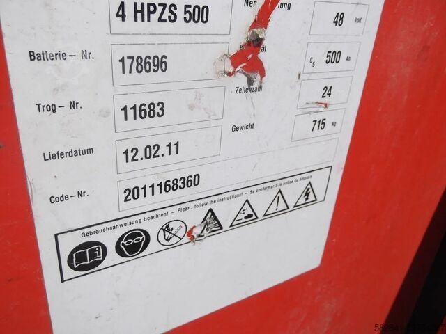 Elektro-Gabelstapler 3-Rad LINDE E 14-01 2009