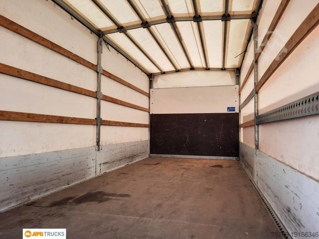 Transporter mit Pritsche & Plane MERCEDES-BENZ 821 L ATEGO Schiebeplane LBW 2 x AHK