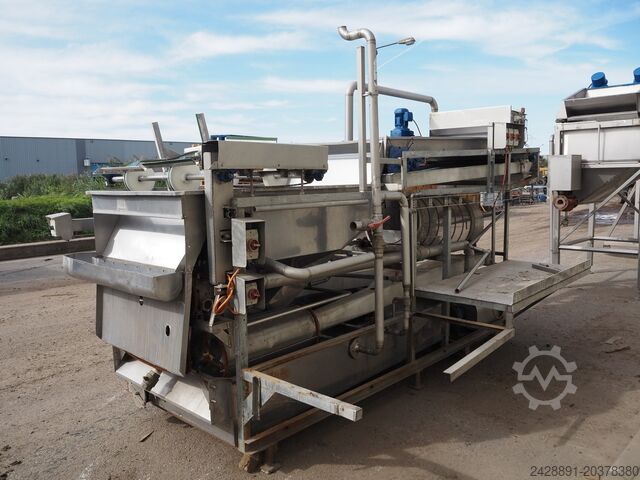 Erbsenwaschlinie  Linia do mycia groszku