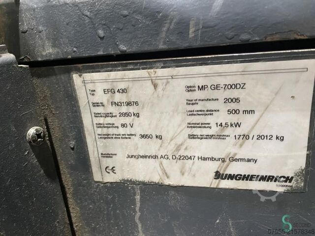 Gabelstapler Jungheinrich EFG 430