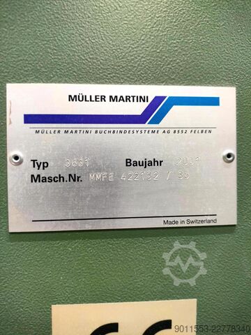 Compensating stacker MÜLLER MARTINI 3621, (CB-16 )