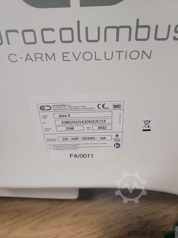 C-arm X-ray machine EUROCOLUMBUS ALIEN X