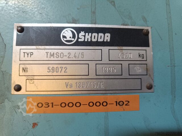Table shot blasting machine Skoda TMSO 2,4
