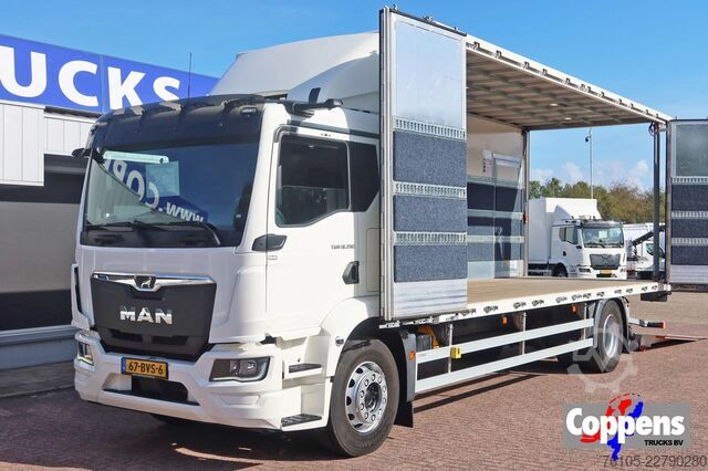 Koffer MAN TGM 18.290 Bakwagen Laadbak + Zijdeuren