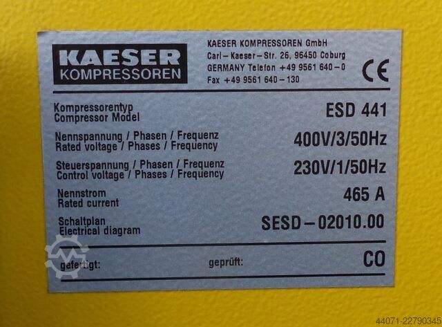 Schraubenkompressor ESD441 Kaeser ESD441