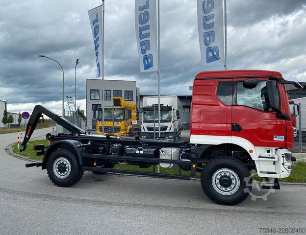 Sonstige MAN TGM 18.250 4x4 /Abroller/Hiab/NL 9,3 to/3-Sitze