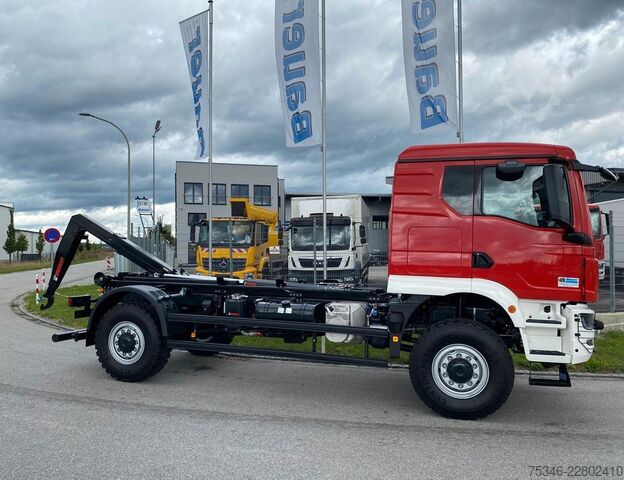 Sonstige MAN TGM 18.250 4x4 /Abroller/Hiab/NL 9,3 to/3-Sitze