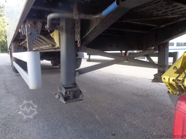 Walking floor semitrailer REISCH RSBS-35 92 cbm Liftachse 10 mm SAF