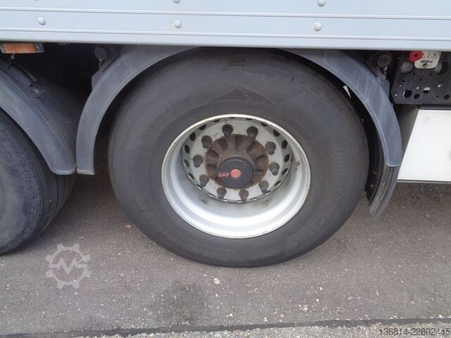 Walking floor semitrailer REISCH RSBS-35 92 cbm Liftachse 10 mm SAF