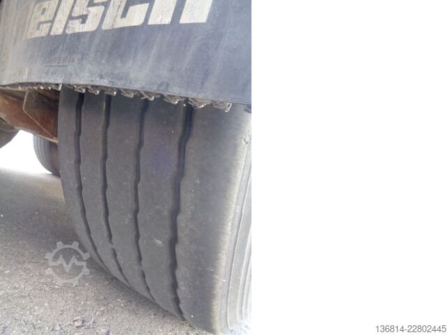 Walking floor semitrailer REISCH RSBS-35 92 cbm Liftachse 10 mm SAF