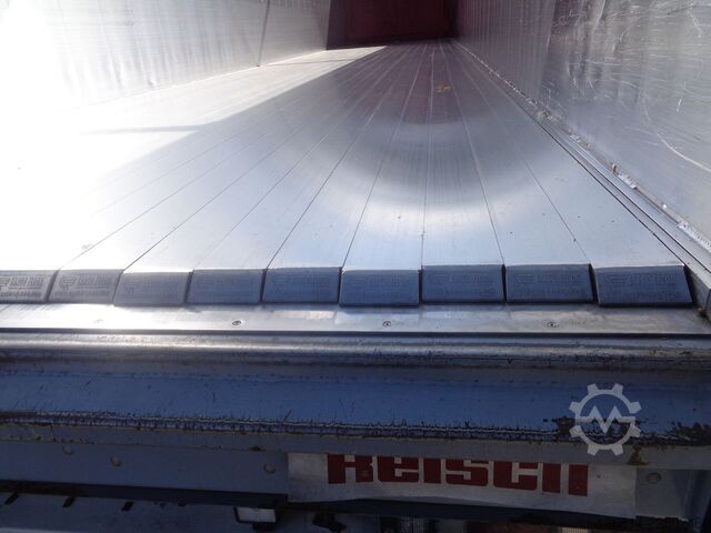 Walking floor semitrailer REISCH RSBS-3-13 92 cbm Liftachse 10 mm SAF