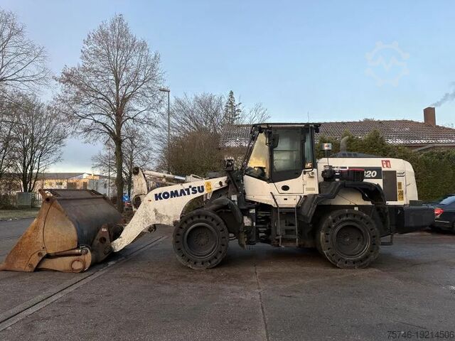 Radlader Komatsu WA 320-8 Klappsch. Hochlader WAAGE Schutzbel. K...