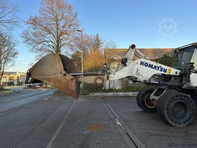 Radlader Komatsu WA 320-8 Klappsch. Hochlader WAAGE Schutzbel. K...